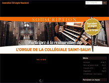 Tablet Screenshot of moucherel.fr